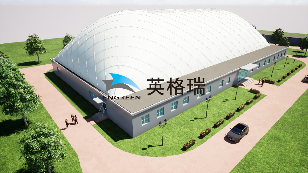 氣膜建筑膜面意外破損漏氣怎么辦？