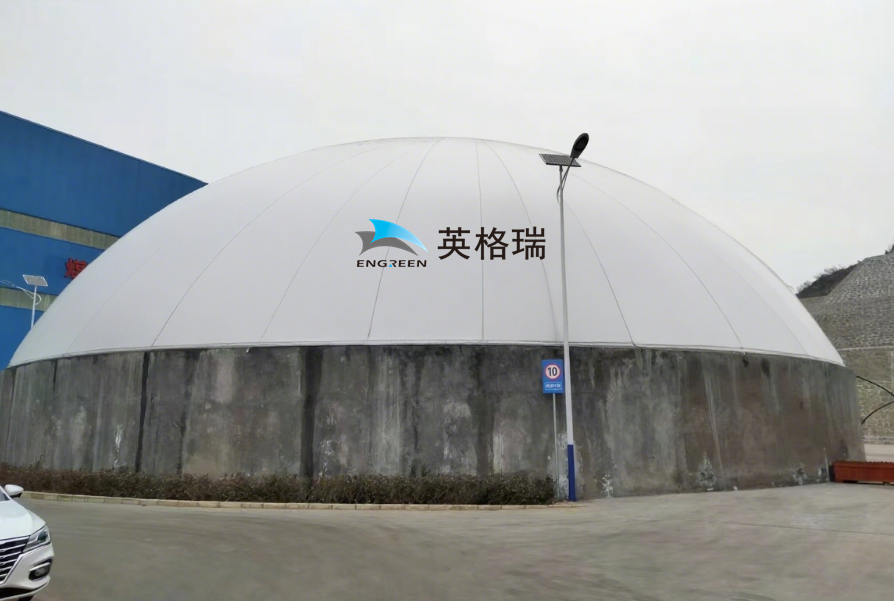 寒冬守護污水池！氣膜防凍保溫膜如何實現“溫暖過冬”？