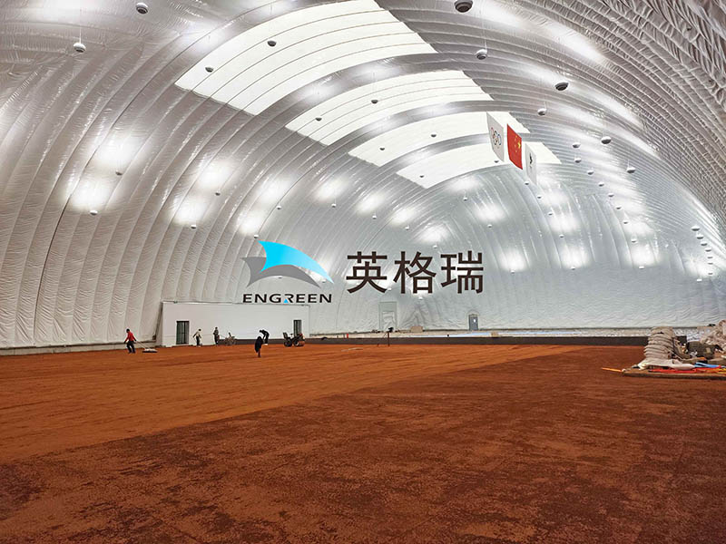 誰懂??！氣膜網球館搭建居然這么省心？球友速碼！